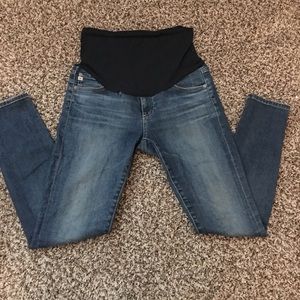 AG maternity skinny jeans, size 29